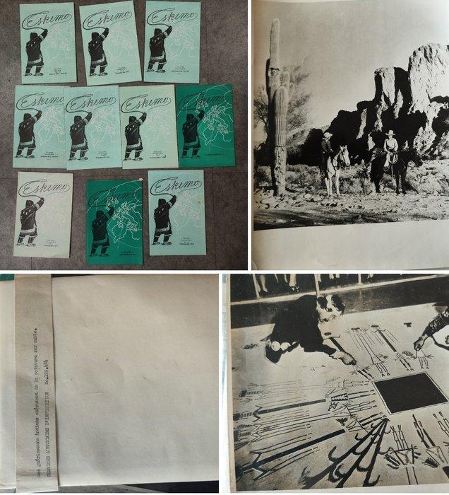 10 nummers van de revue Eskimo - Eskimo en Nieuw-Mexico -, Antiek en Kunst, Kunst | Niet-Westerse kunst