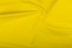 Katoen stof geel - Katoenen stof 60m op rol, Nieuw, Verzenden