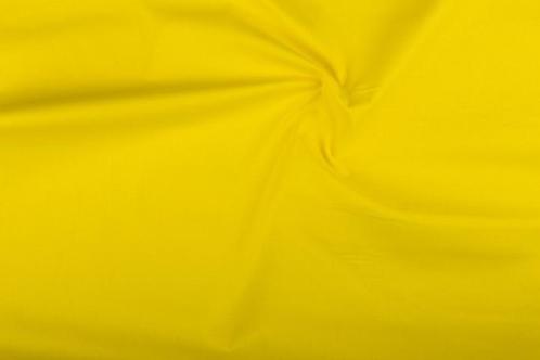 Katoen stof geel - Katoenen stof 60m op rol, Hobby en Vrije tijd, Stoffen en Lappen, Verzenden