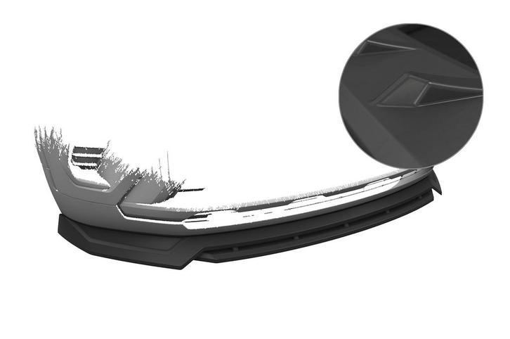 Cupspoiler voor Opel Crossland CSL683-L, Auto-onderdelen, Carrosserie, Nieuw, Verzenden