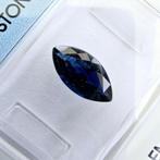 Zonder Minimumprijs Saffier  - 1.05 ct - International, Handtassen en Accessoires, Edelstenen, Nieuw