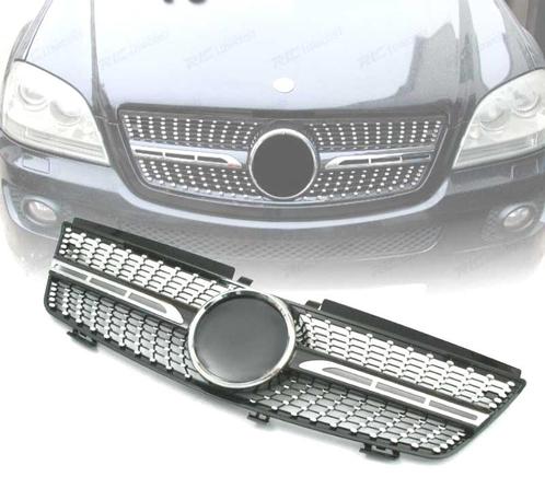 Calandre Pour Mercedes w164 05-08 Look Diamond Noir, Auto-onderdelen, Carrosserie, Verzenden