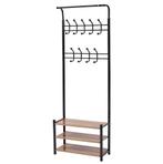 ModernHome Kapstok met Planken | Metalen Frame | Retour D..., Verzenden, Nieuw, Metaal, Staande kapstok