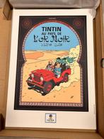 Hergé - Moulinsart 1 Silkscreen - Tintin - Tintin et l’or, Nieuw