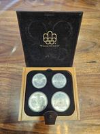 Canada. 1976 Montreal Olympics 4x Proof coin set in original, Postzegels en Munten, Munten | Europa | Niet-Euromunten