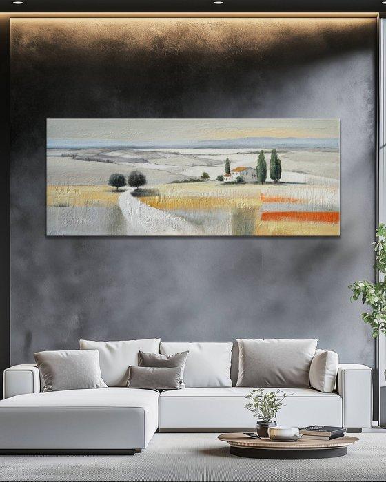 Clelia - Whispering Fields, Antiek en Kunst, Kunst | Schilderijen | Modern