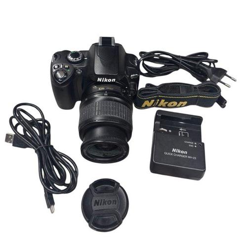 Nikon D40X + nikon AF-S DX NIKKOR 18-55 F 3.5-5.6 II ED, Audio, Tv en Foto, Fotocamera's Digitaal