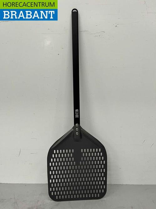 Pizzaschep hard geanodiseerd, geperforeerd blad 30 cm,, Zakelijke goederen, Horeca | Keukenapparatuur, Ophalen of Verzenden
