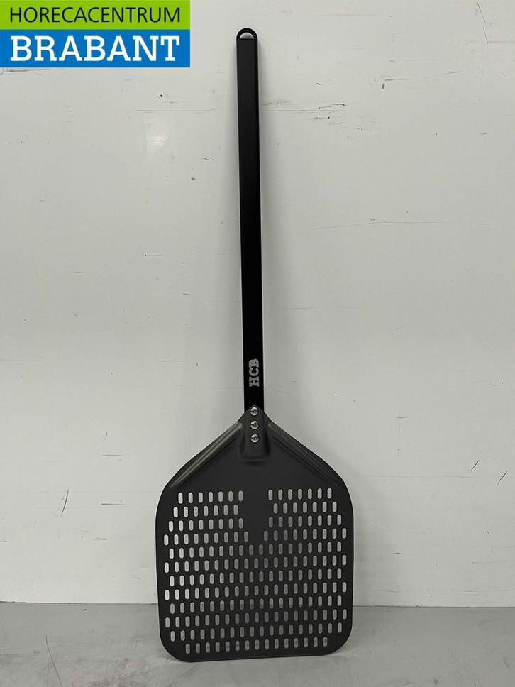Pizzaschep hard geanodiseerd, geperforeerd blad 30 cm,, Zakelijke goederen, Horeca | Keukenapparatuur, Ophalen of Verzenden