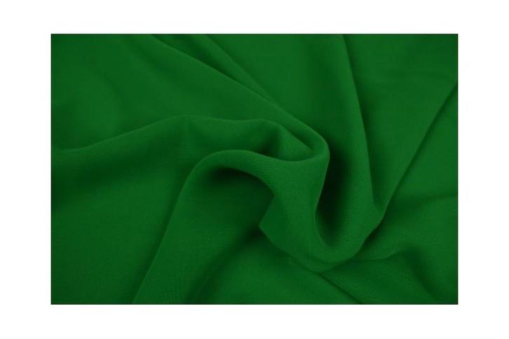 15 meter chiffon stof - groen, Hobby en Vrije tijd, Stoffen en Lappen, 120 cm of meer, 200 cm of meer, Groen, Nieuw, Polyester