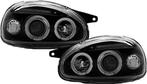 Koplampen Angel Eyes | Opel Corsa B 1993-2000 | zwart, Auto-onderdelen, Verzenden, Nieuw, Opel
