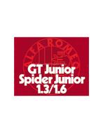 1973 ALFA ROMEO 1300 / 1600 GT JUNIOR & SPIDER BROCHURE, Nieuw