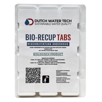 Bio-Recup Tabs | Regenwatertank Onderhoud | 12 Tabletten, Verzenden