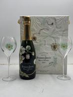 2015 Perrier-Jouët, Belle Epoque + 2 glasses By Fernando, Verzamelen, Nieuw