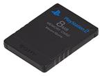 Sony PS2 8MB Memory Card Zwart (PS2 Accessoires), Ophalen of Verzenden, Zo goed als nieuw