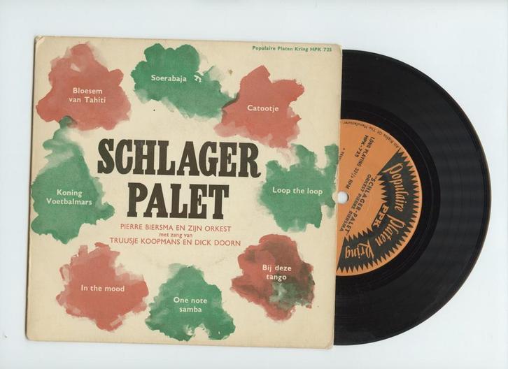 Pierre Biersma Orkest, Truusje Koopmans, Dick Doorn – Schlag, Cd's en Dvd's, Vinyl Singles, Ophalen of Verzenden