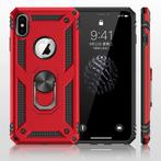 iPhone 7 Hoesje  - Shockproof Case Cover Cas TPU Grijs +, Télécoms, Verzenden