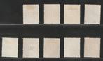 Curaçao 1889 - Vrijwel complete set Port - NVPH P1/P3,, Gestempeld