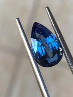 1 pcs Blauw Saffier - 3.24 ct - Gemological Institute of