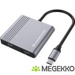 Conceptronic DONN13G notebook dock & poortreplicator Bedraad, Verzenden