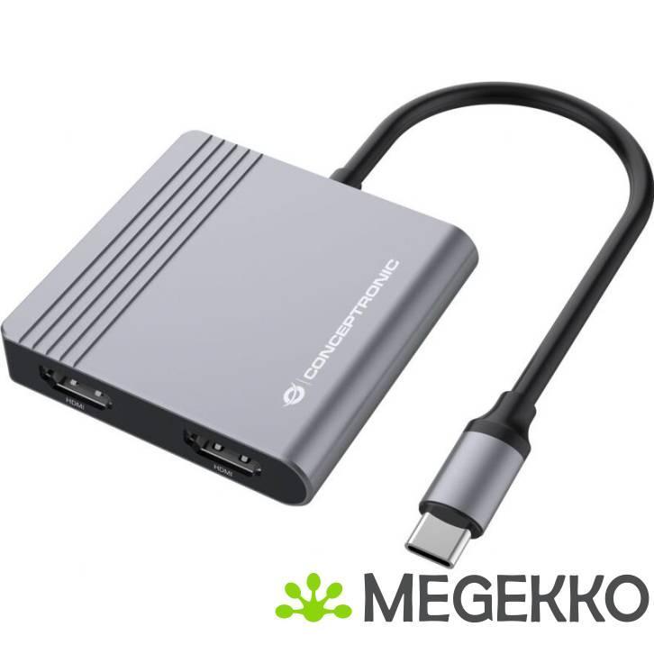 Conceptronic DONN13G notebook dock & poortreplicator Bedraad, Computers en Software, Overige Computers en Software, Nieuw, Verzenden