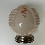 Thabur - Plafondlamp - Metaal, Verchroomd, Opalineglas