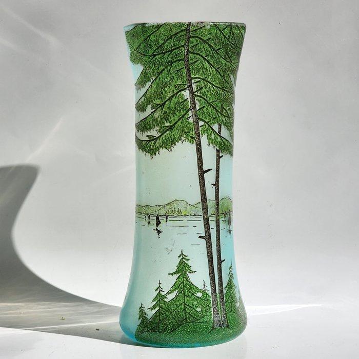François-Théodore Legras - Vaas - Glas, Antiek en Kunst, Kunst | Designobjecten