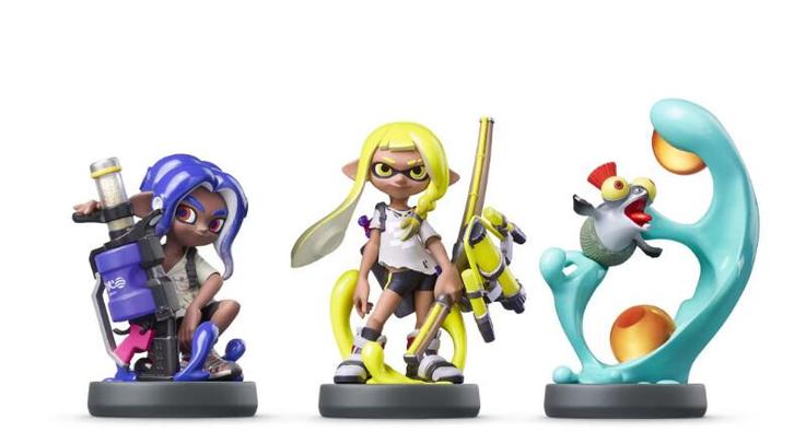 Triopakket Splatoon 3-amiibo: Octoling, Inkling en Salmini, Games en Spelcomputers, Spelcomputers | Nintendo Wii, Verzenden