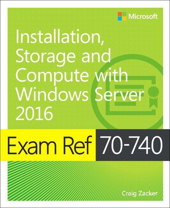Exam Ref 70-740 Installation, Storage and Computer With, Boeken, Taal | Engels, Gelezen, Verzenden