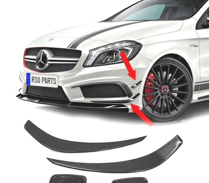 LAME PARE CHOCS LATÉRALE MERCEDES CLASSE A W176 AERO KIT LOO, Auto-onderdelen, Carrosserie, Verzenden