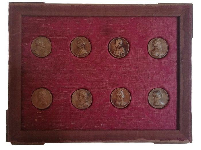 Container (8) - Was - Munten van de Koning van Frankrijk, Antiquités & Art, Curiosités & Brocante