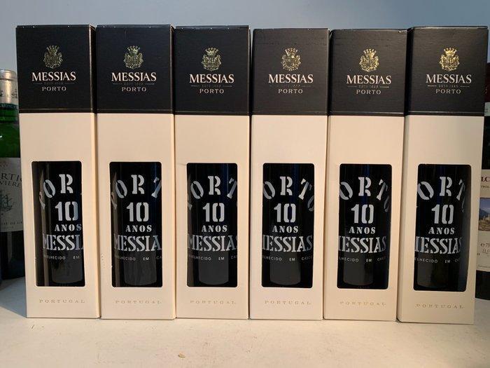 Messias - 10 years old Tawny - Porto - 6 Flessen (0.75, Verzamelen, Wijnen
