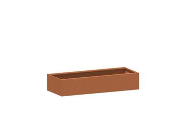 Cortenstaal plantenbak 200x80x40cm - Zonder bodem - HTDesign beschikbaar voor biedingen