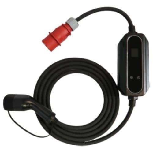 Mobiele Thuislader Type 2 - 5 meter - 22 kW - 32A 3-fase, Auto diversen, Laadpalen, Laadkabel, Nieuw, Ophalen of Verzenden