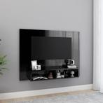 vidaXL Tv-wandmeubel 120x23,5x90 cm bewerkt hout hoogglans, Huis en Inrichting, Kasten |Televisiemeubels, Verzenden, Nieuw