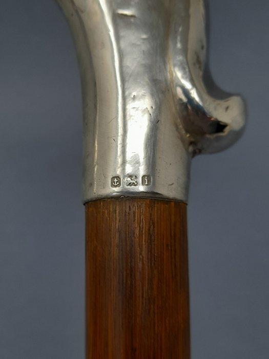 Wandelstok - .925 zilver - Edwardian – 1908, Antiek en Kunst, Antiek | Overige Antiek