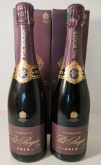 2018 Pol Roger, Vintage Rosé - Champagne Brut - 2 Flessen, Verzamelen, Nieuw
