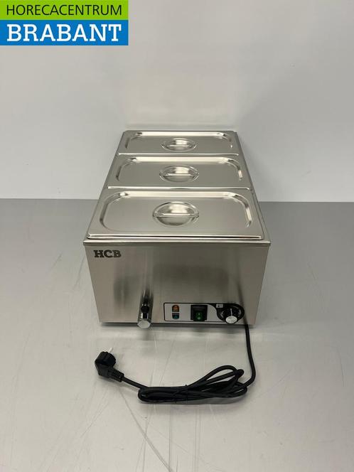 RVS Bain marie 3 x 1/3 GN 230V Horeca, Zakelijke goederen, Horeca | Keukenapparatuur, Ophalen of Verzenden
