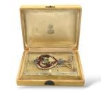 Sieradendoos - Imperial Russian Period, 56k goud, email en