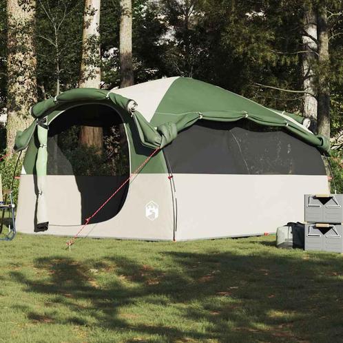 vidaXL Tunneltent 6-persoons waterdicht groen, Caravans en Kamperen, Tenten, Nieuw, Verzenden