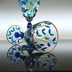 Secoloventesimo - Kelk (6) - Leaves Gold Chalice - 24 kt, Antiek en Kunst