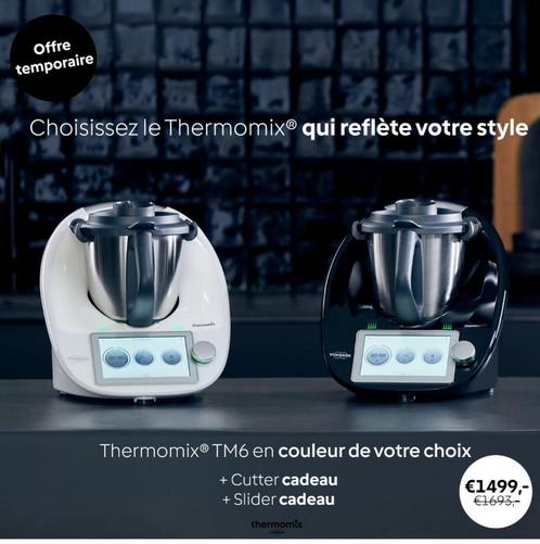 TM6 blanc  + CUTTER+ SLIDER  ou TM6  NOIR   0475 429 420, Maison & Meubles, Cuisine | Éléments de cuisine, Envoi