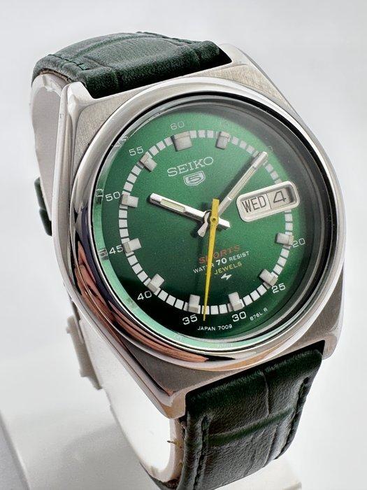 Seiko - Seiko 5 Sports Automatic – Cal. 7009 – Japan Made -, Handtassen en Accessoires, Horloges | Antiek