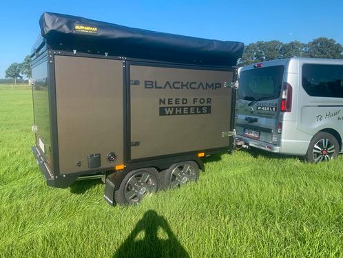 Mini caravan Blackcamp, Caravans en Kamperen, Caravans, tot en met 2, 1000 - 1250 kg, Overige, Ophalen