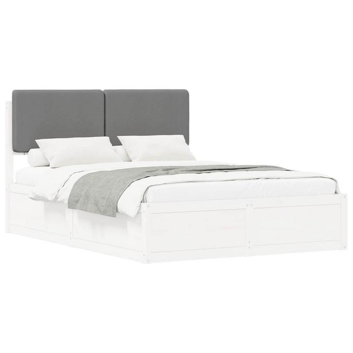 Bedframe Lichtgrijs 90x190 | Retour Deal | 47% Korting, Huis en Inrichting, Slaapkamer | Bedden, 90 cm, 190 cm of minder, Grijs
