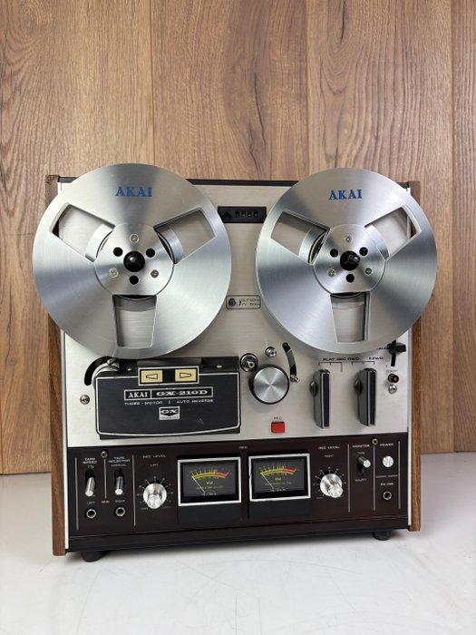 Akai - GX-210D - 4 sporen Reel-to-reel deck 18 cm, Audio, Tv en Foto, Radio's