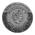 Niue. 5 Dollars 2022 The Goddess of Justice Temida - Antique