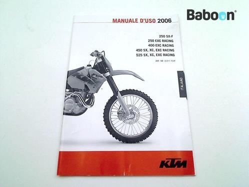 Instructie Boek KTM 250 SX-F 2005-2006 (321173IT), Motoren, Onderdelen | Overige, Gebruikt, Verzenden