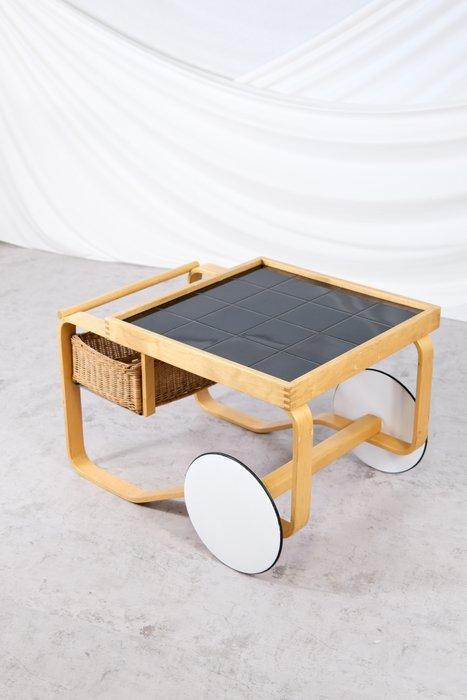 Artek - Alvar Aalto - Serveerwagen - 900 - Birch, Antiek en Kunst, Kunst | Designobjecten