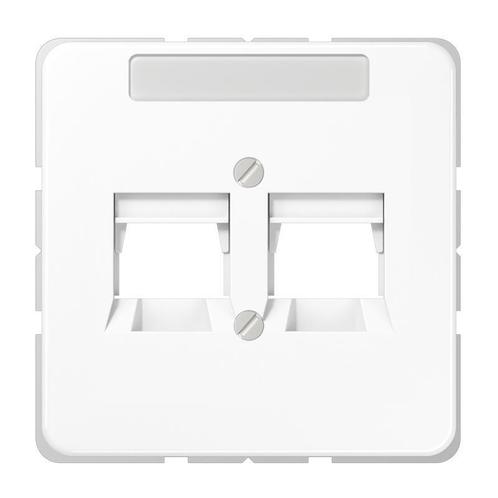 Jung CD500 Insteekplaat Schakelmateriaal - CD569-25NWEWW, Doe-het-zelf en Bouw, Elektriciteit en Kabels, Verzenden